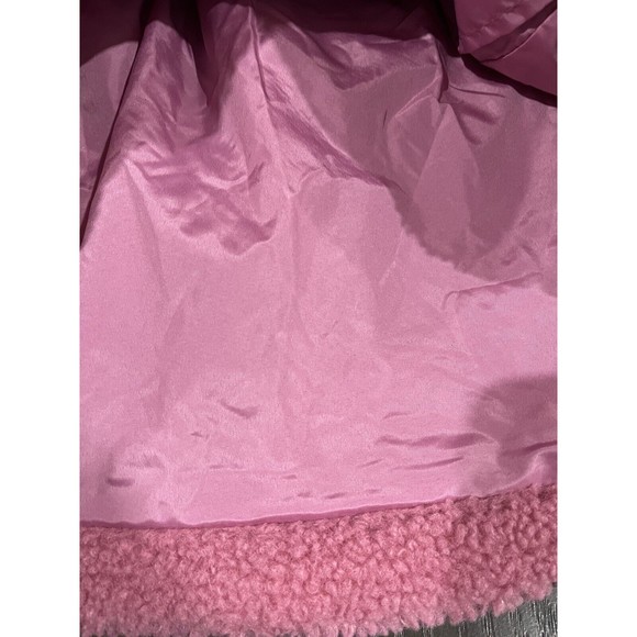 Sebby Womens Contemporary Fit Long Sleeve Faux Fur Jacket - Pink Medium 122 - Picture 8 of 8